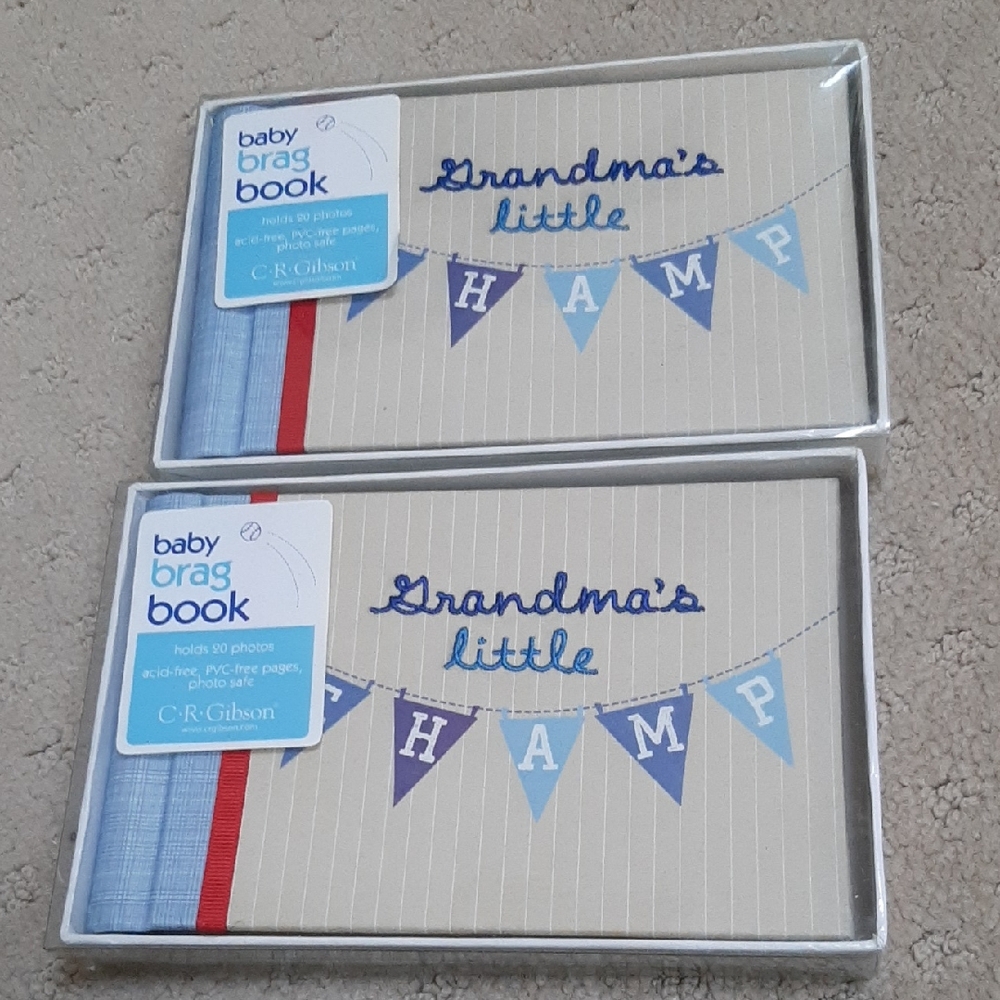 Gibson Grandma's Little Champ Brag Book - Blue and Tan